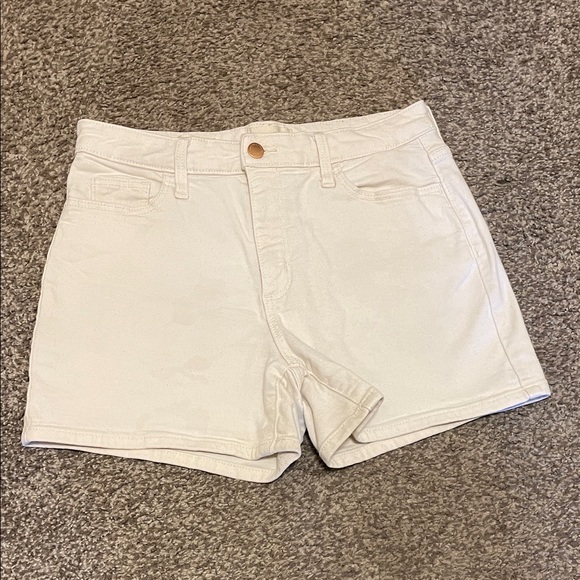 Universal Thread Pants - Universal Thread Women's High-Rise Off White Denim Shorts